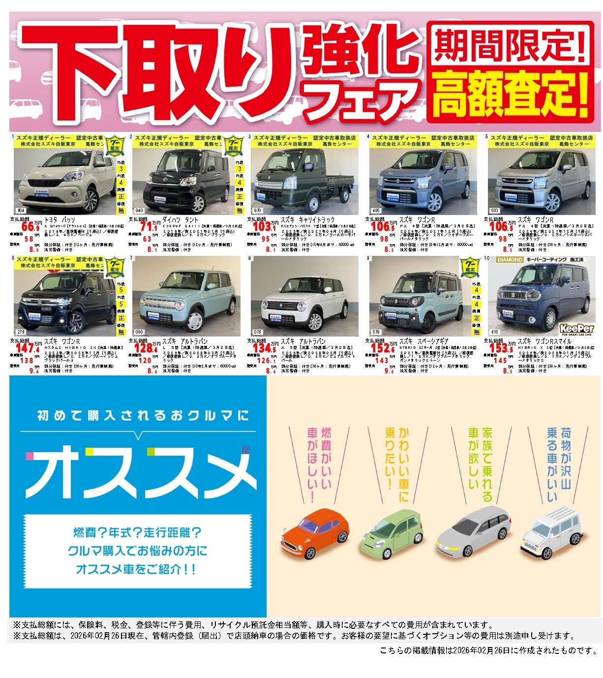 大決算 開催中！！｜イベント/キャンペーン｜お店ブログ｜株式会社